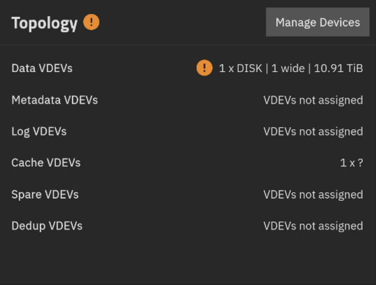 Truenas Scale - how to use same device as cache VDEV in two pools at the same time