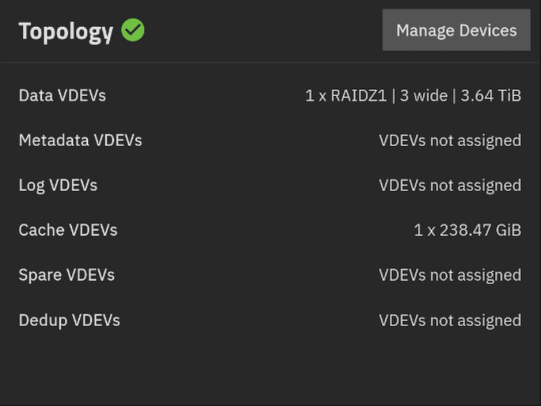 Truenas Scale - how to use same device as cache VDEV in two pools at the same time